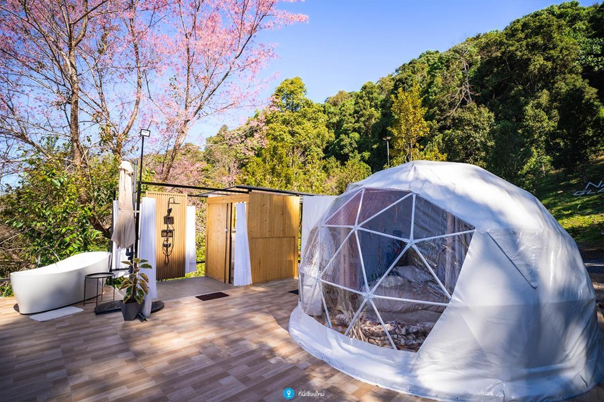 Hotel Nam Dun Glamping-น้ำดั้นแกลมปิ้ง Ban Pang Bo Hu Bon Exterior foto